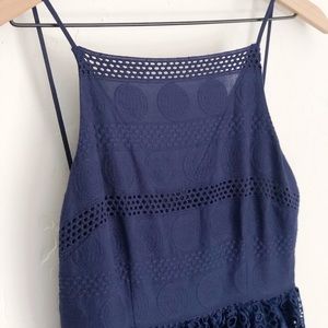 asos premium broderie lace midi dress